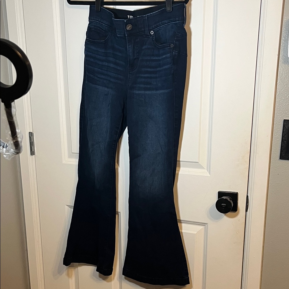 Torrid Dark Blue Flare Jeans